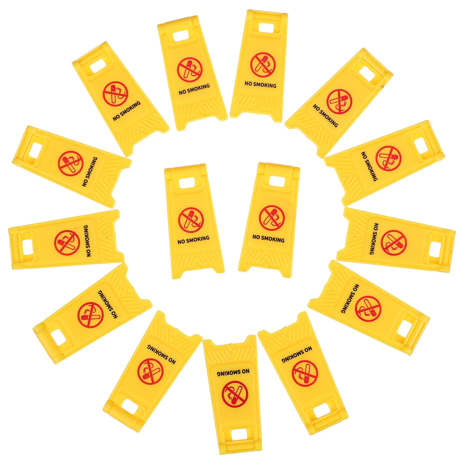 15Pcs Miniature Traffic Road Signs Blocks Realistic Simulation Educational Kids Learning Set Driving Parking Barriers