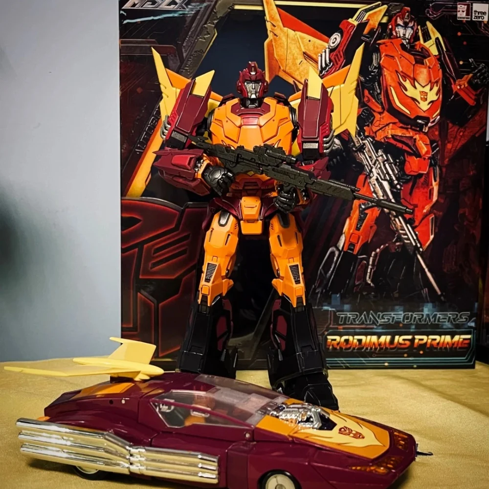 Transformers Rodimus Prime Threezero MDLX Series Original Collectible Model Alloy Articulated  Action Figure Gift  Surprise Bag