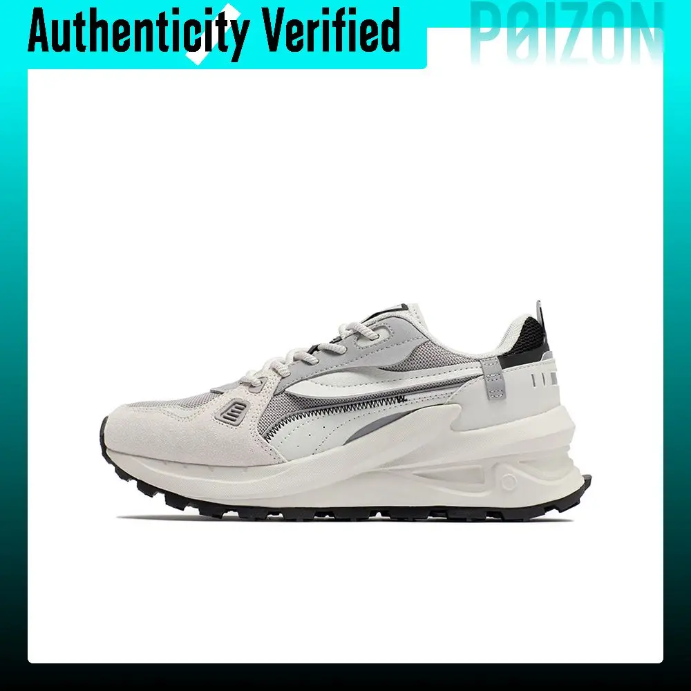 361° Long Wind Casual Shoes Women's Low-top Shade 1 Gray/Zinc Iron Gray 682236760
