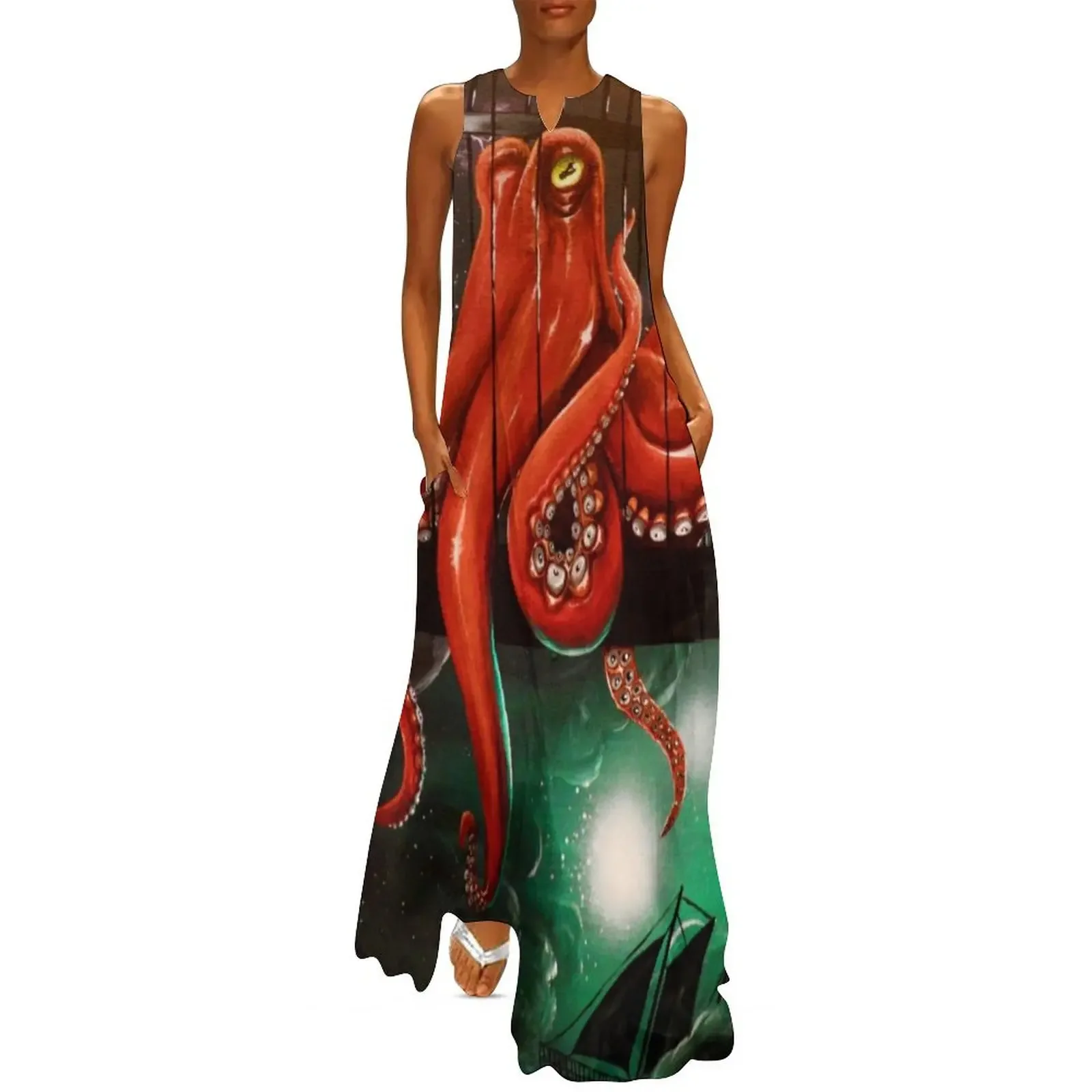 

octoincageinspace Long Dress dresses for woman 2025 summer dress daily Dress