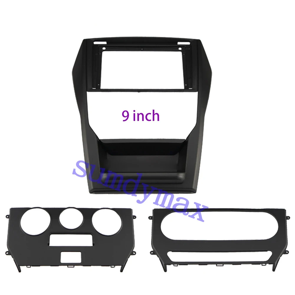 

9-дюймовый 2-диночный автомобильный радиоприемник, пластиковая рамка для радиоприемника Mahindra Scorpio 2015-2020, рамка для автомобильного радио