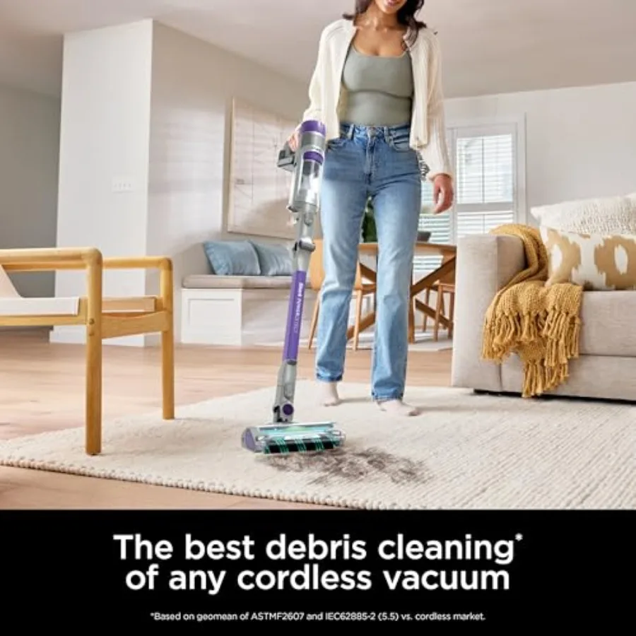 PowerDetect Cordless Stick Vacuum, HEPA Filtration, 70-Minute Runtime, Carpet & Hard Floor, Portable, XL Dust Cup (Renewed)