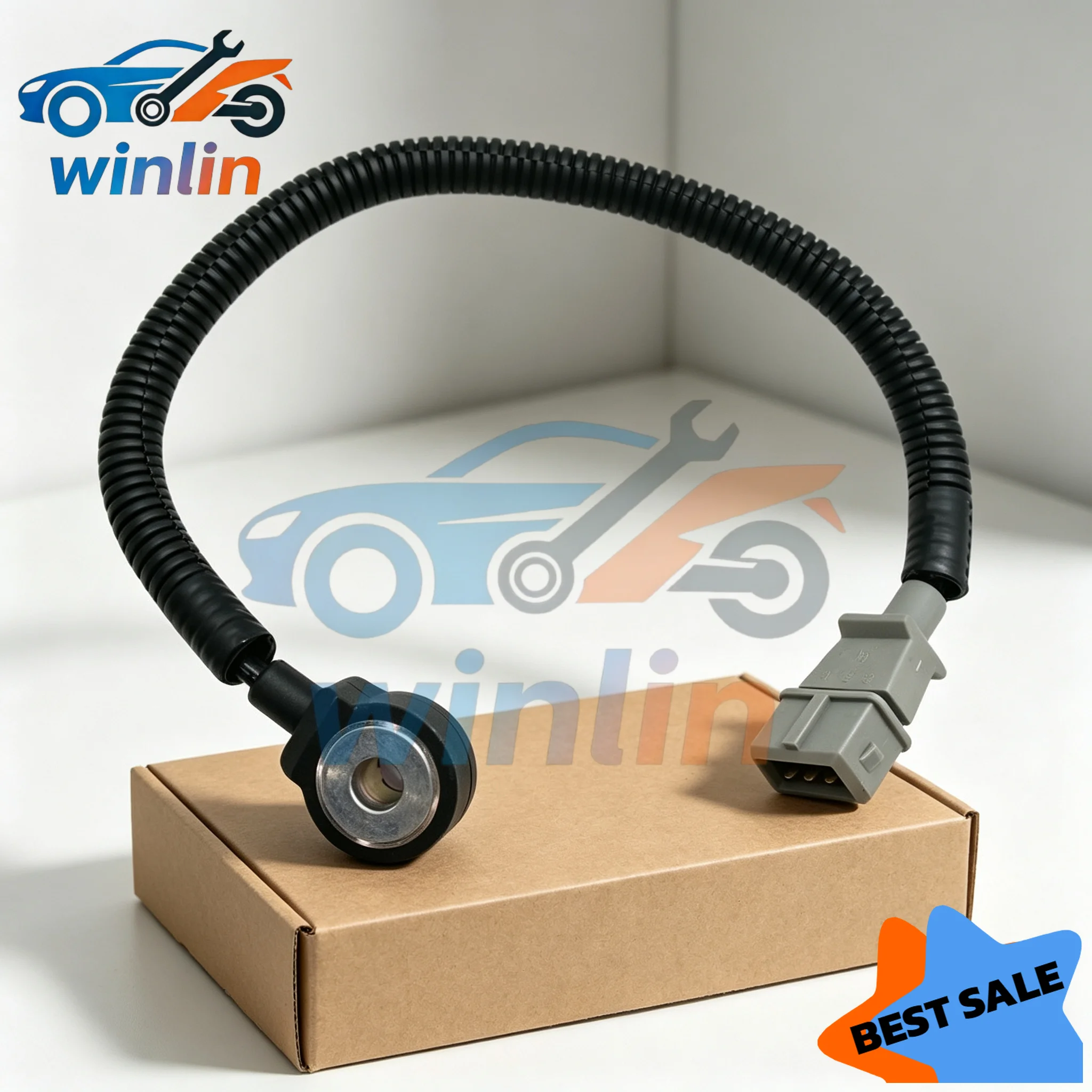 Engine Knock Sensor For Chevrolet Daewoo Opel Vauxhall Suzuki OE 18640-86Z00 7517360 Aveo Captiva Nubira Forenza
