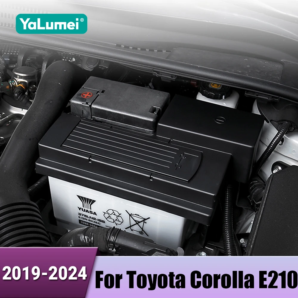Auto Motor Batterie Staubdicht Abdeckung Wasserdicht Schutz Für Toyota Corolla E210 2019 2020 2021 2022 2023 2024 Hybrid Zubehör