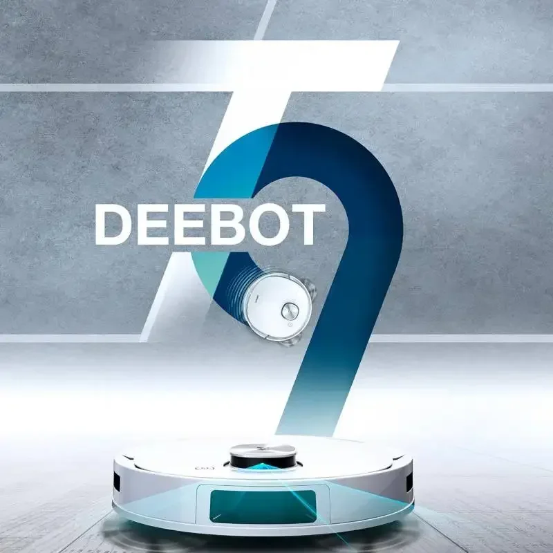 Original ECOVACS Deebot T9 Max Vacuum Cleaner Robot Mobile Fragrance Super Suction 3000Pa Advanced TrueDetect 3D & TrueMapping