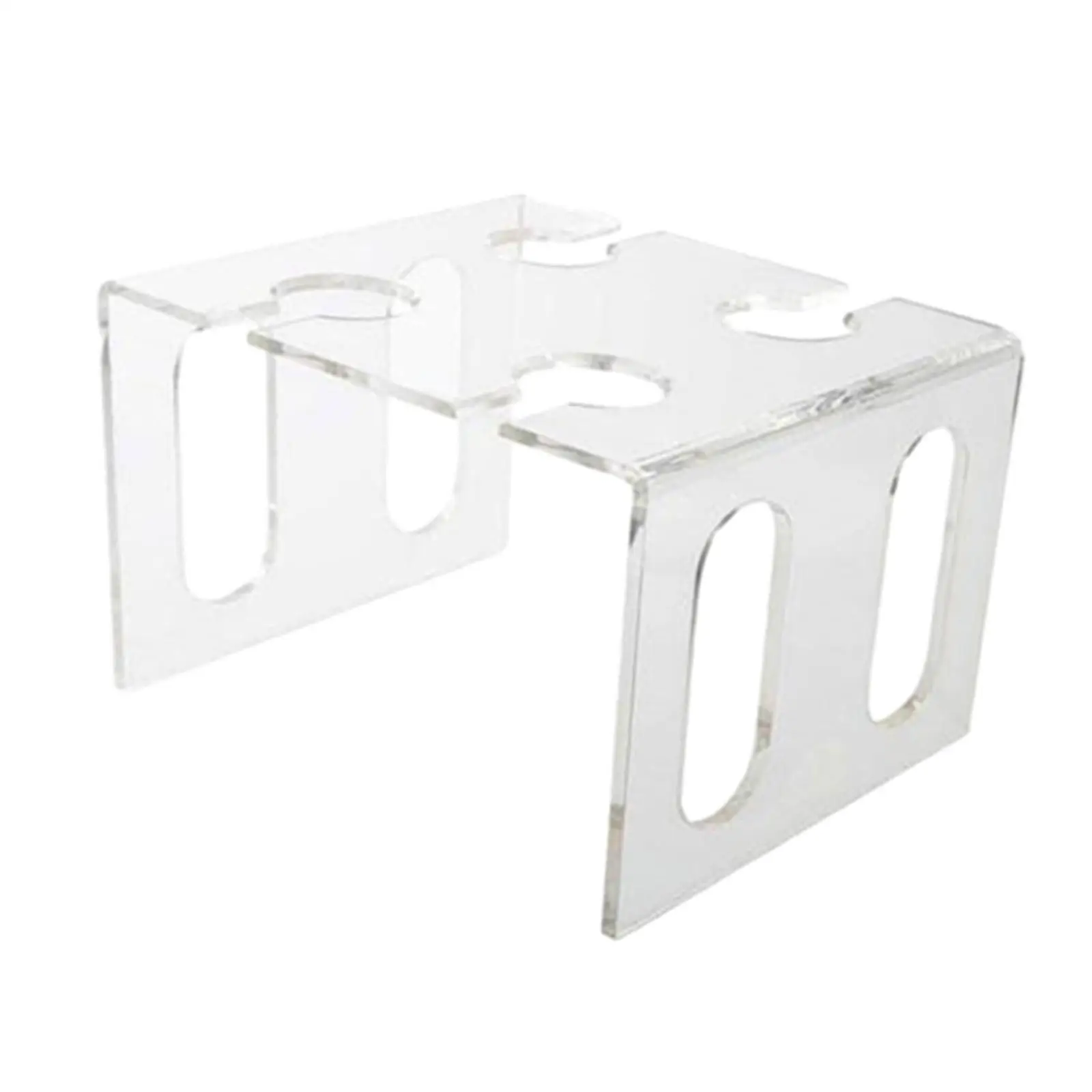 Beach Glass Holder Tray Durable Lightweight Portable Cocktail Glass Holder for Party Office Desktop Household Swimming Pool