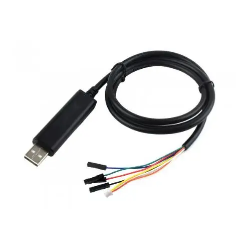 2PCS/LOTS USB TO TTL (D),Industrial Serial Cable,Original FT232RNL Chip,Multi Protection Circuits,Multi Systems Support