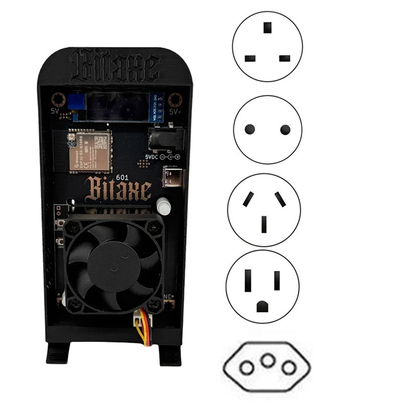 

Bitaxe Gamma 601 1.2TH/S Bitcoin Solo Lottery Miner BM1370 Asic Chip 18-22W BTC Miner From Antminer S21 Pro