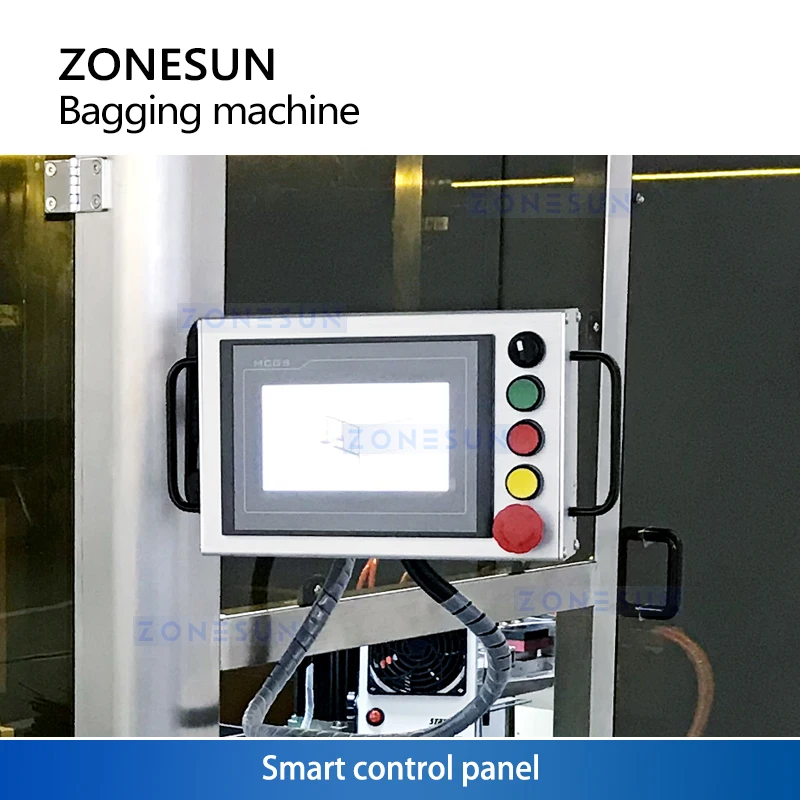 Sistem Bagging Otomatis Zonesun ZS-ZD200 - Mesin Bagging Horizontal Otomatis untuk Pengemasan Efisien