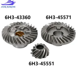 6H3-45560,6H3-45571 6H3-45571 Gear Set For Yamaha Outboard Engine 60HP 70HP Parsun 2 Stroke 6H3-45560 Replaces Parts
