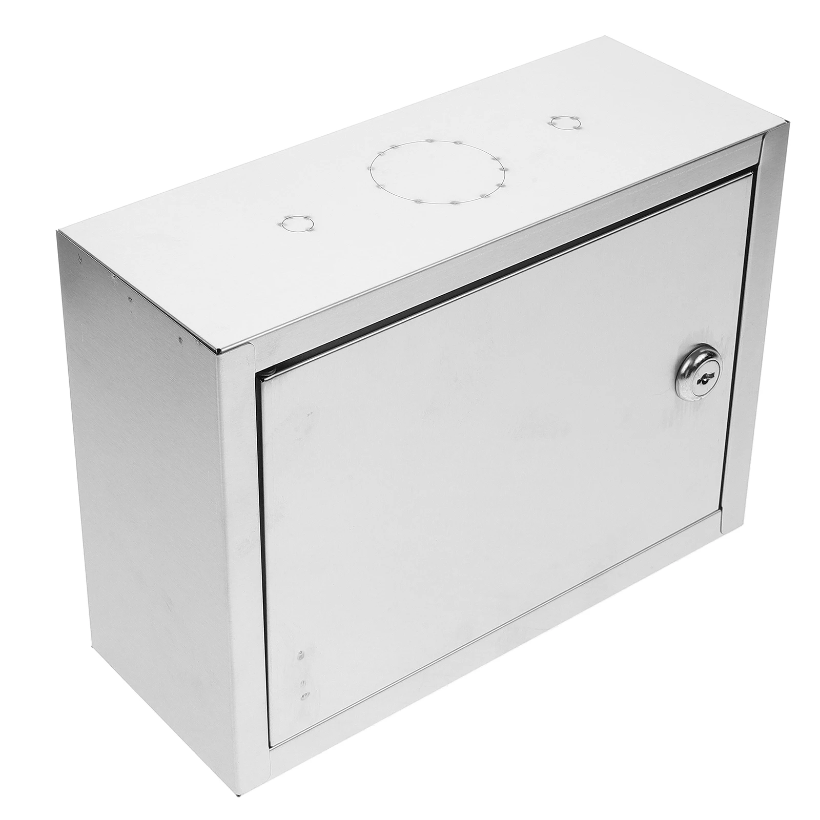 

Milk Container Wall Mounted Lockable Case Delivery Box Package Boxes Stainless Steel Durable Safe Material Suitable Capacity