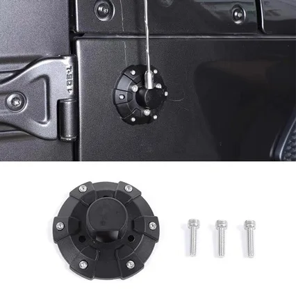

Suitable for 07-26 JK/JL Jeep Wrangler antenna base decorative cover modified off-road protective case