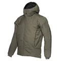 Khaki green hooded