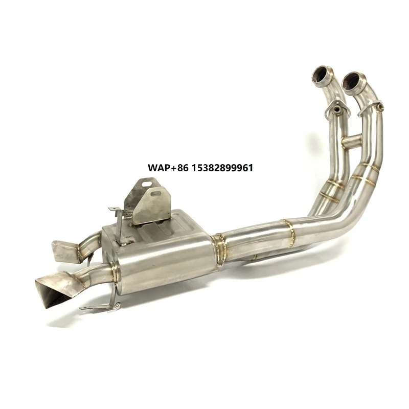

Motorcycle Exhaust Pipe RS660 Tuono660 Full Exhaust Muffler for Motorbike 51MM SS304