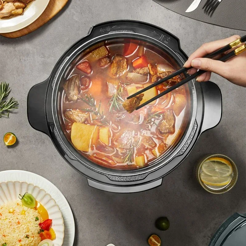 pentola a pressione elettrica per uso domestico in cucina 6L nuova pentola a pressione multifunzionale per fornello di riso di grande capacità