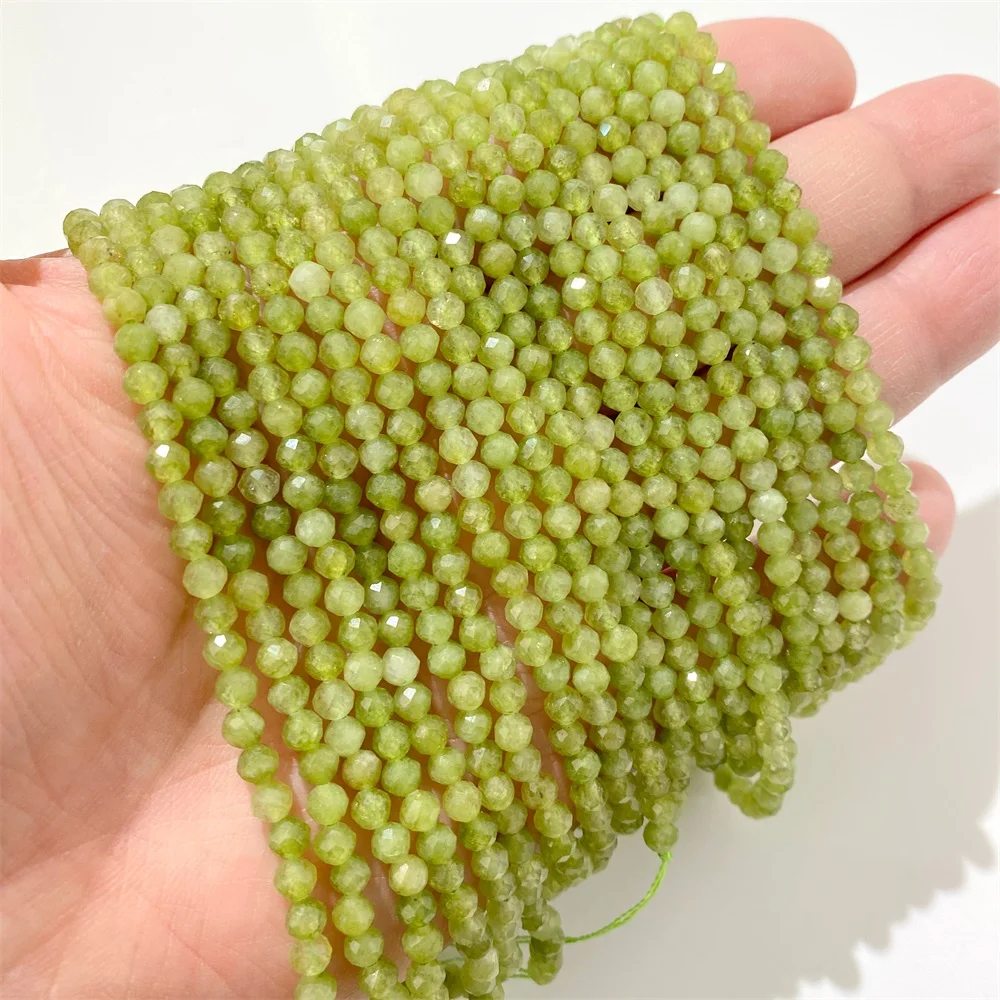 2, 3, 4 mm, 15,5 Zoll, kleine, grüne, natürliche Türkise, Jade, Achate, Quarz, Amazonit, Steinperlen, lose Distanzperlen, Zubehör zum Selbermachen