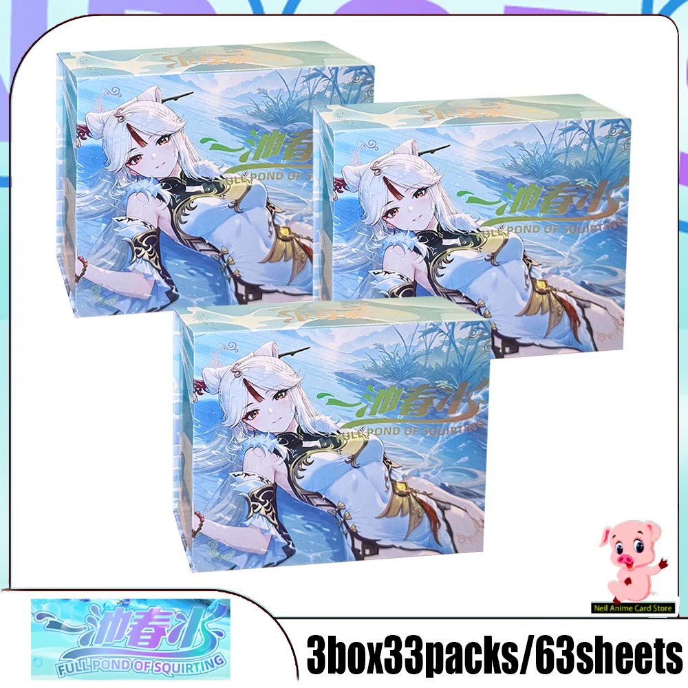 2025 Neueste MeiKaShe Vollteich der Spritzkarten Yi Si Wave 9 Badeanzug Bikini Feast Booster Box Doujin Spielzeug und Hobbys Geschenke