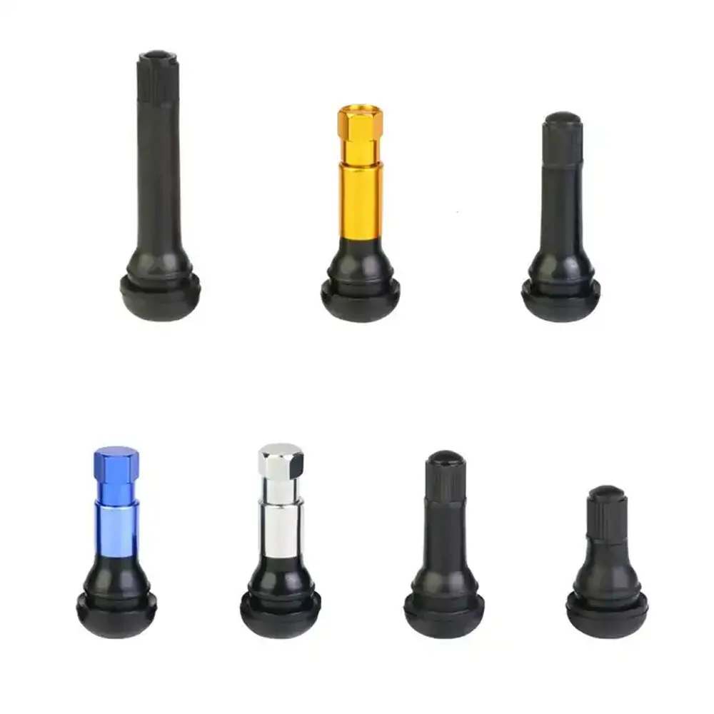 Motorcycle CARS TR412 TR413 TR414 TR415 TR418 Natural Rubber Aluminum/Brass Snap-In Tubeless Tire Valves