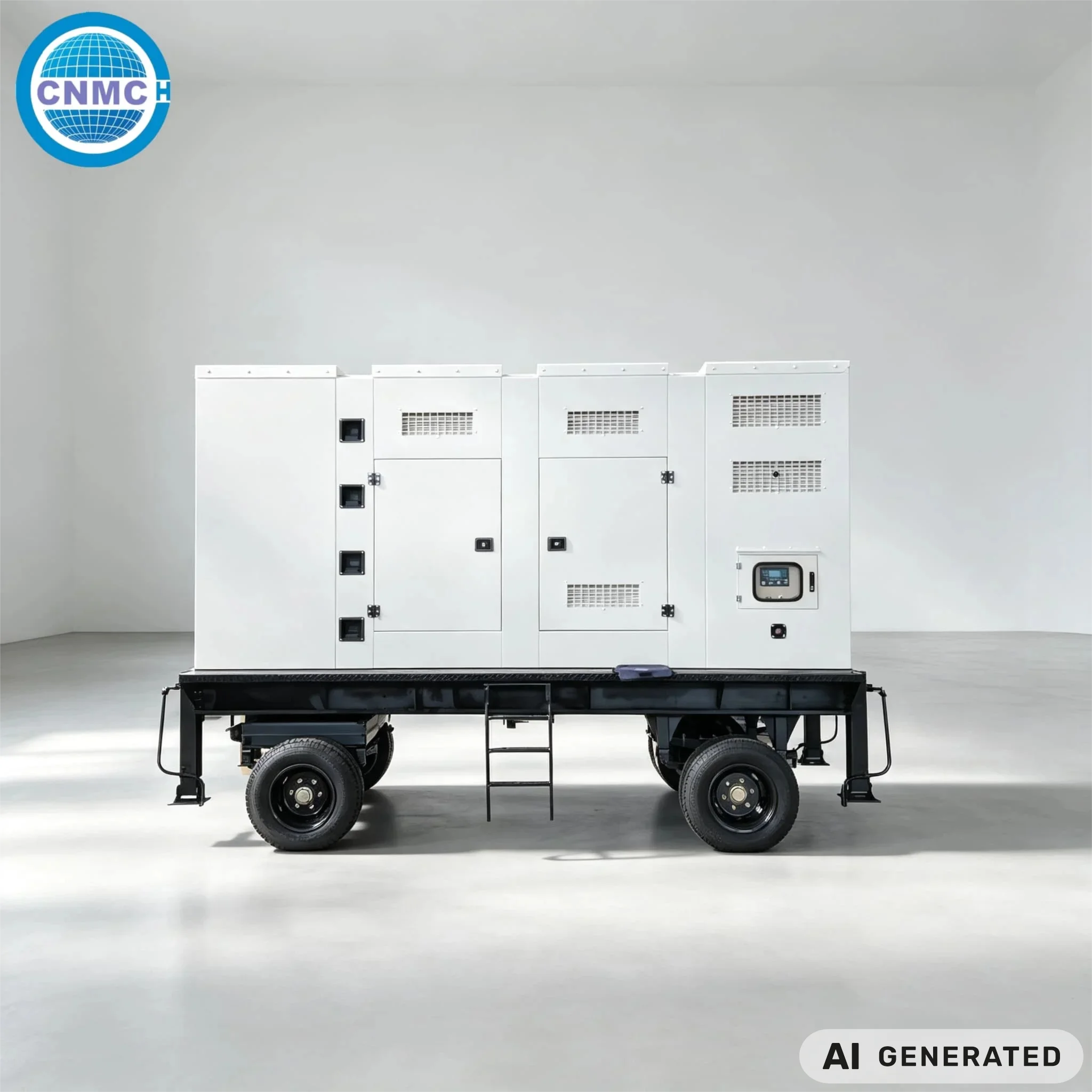 30kw 50kw 80kw 100kw 200kw Trailer Type Generator Weichai Electricity Diesel Generator CE Certified Factory Commercial Use