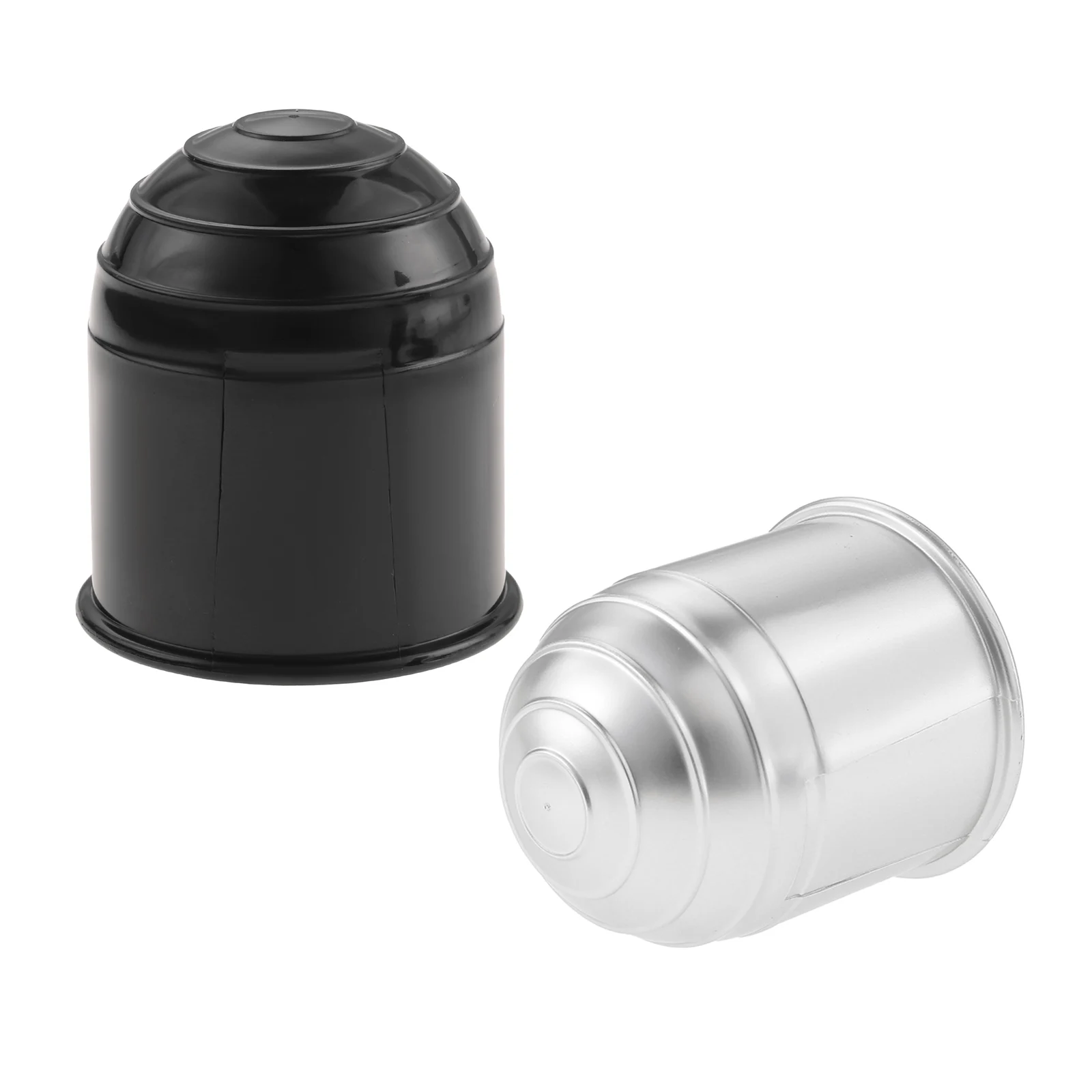 1Pc Universal ABS Tow Ball Cover 50mm Car Trailer Truck Tow Hitch Protective Cap Black Silver Towball Protector Anti Grease Dirt