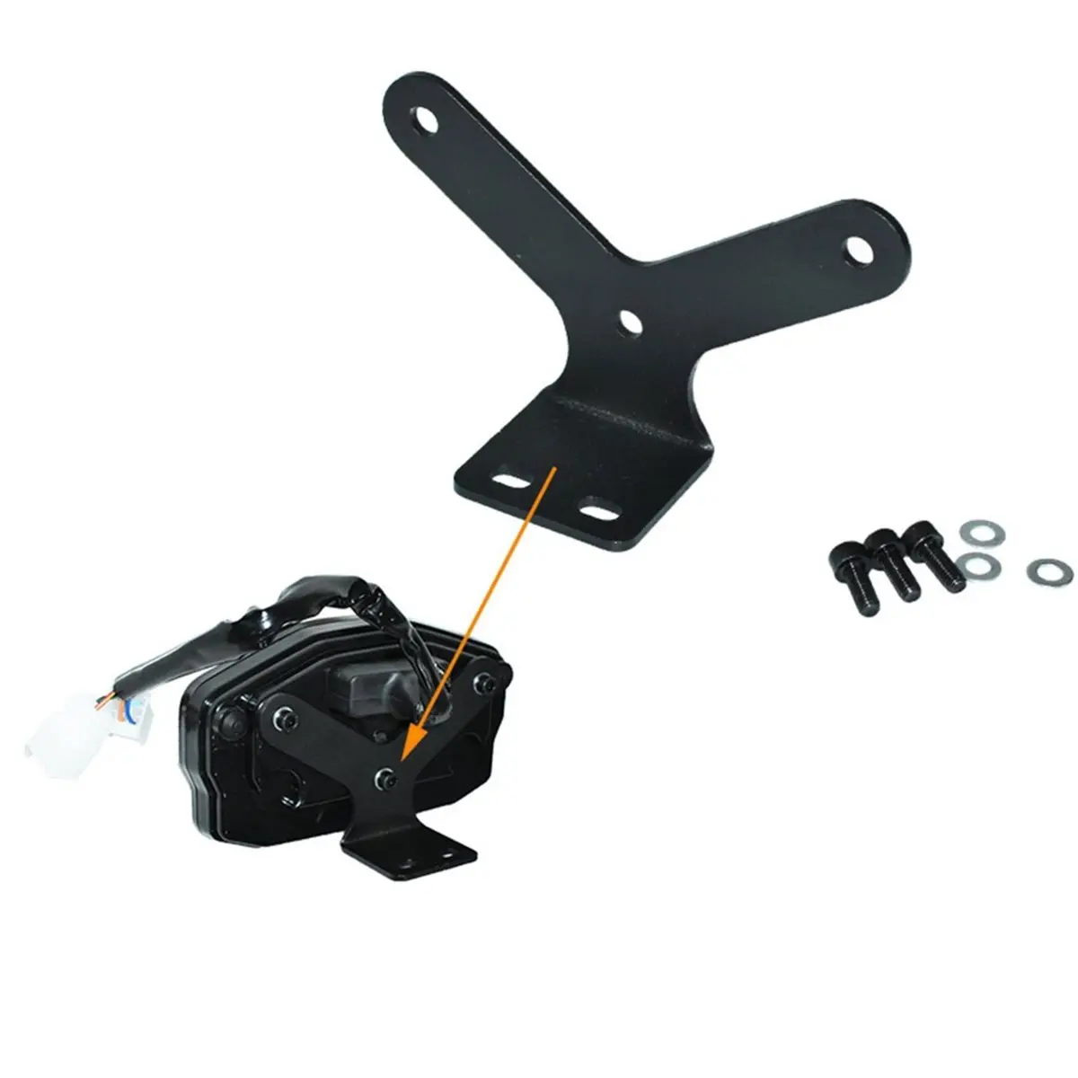 【HOT A88T】 LCD/TFT Speed Display Handlebar Mounting Metal Bracket for 061DKD Electric Motorcycle Instrument Panel