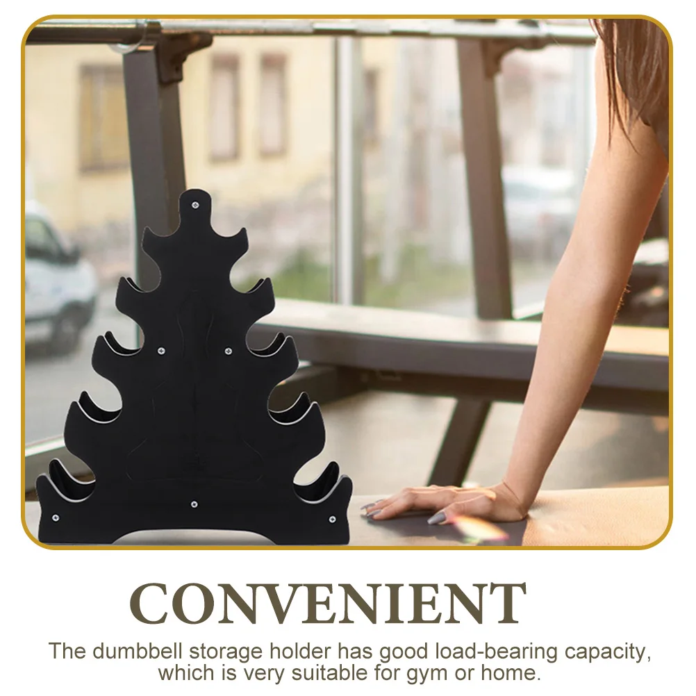 

2pcs Dumbbell High Strength PP Material Weight Racks for Dumbbells Gym Home Dumbbells Rack Dumbbell Accessory Use
