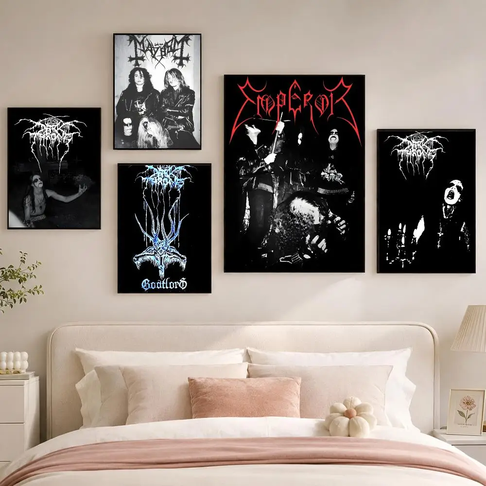 Classic Band D-Darkthrone Poster Room Decoration, Home Wall Art Printing, Waterproof Bedroom Poster, Gift