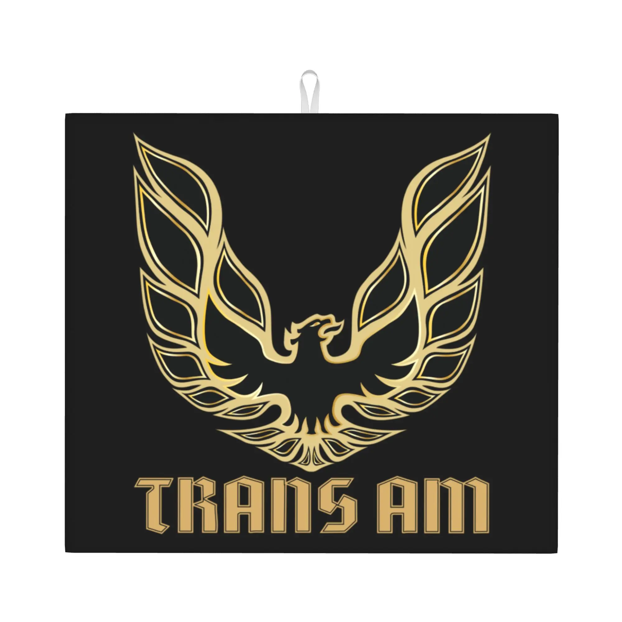 Racing Transs Bird AM Non Slip Kitchen Counter Protector Mat Barware Tableware Reusable  Bathroom Drying Mat For Kitchen