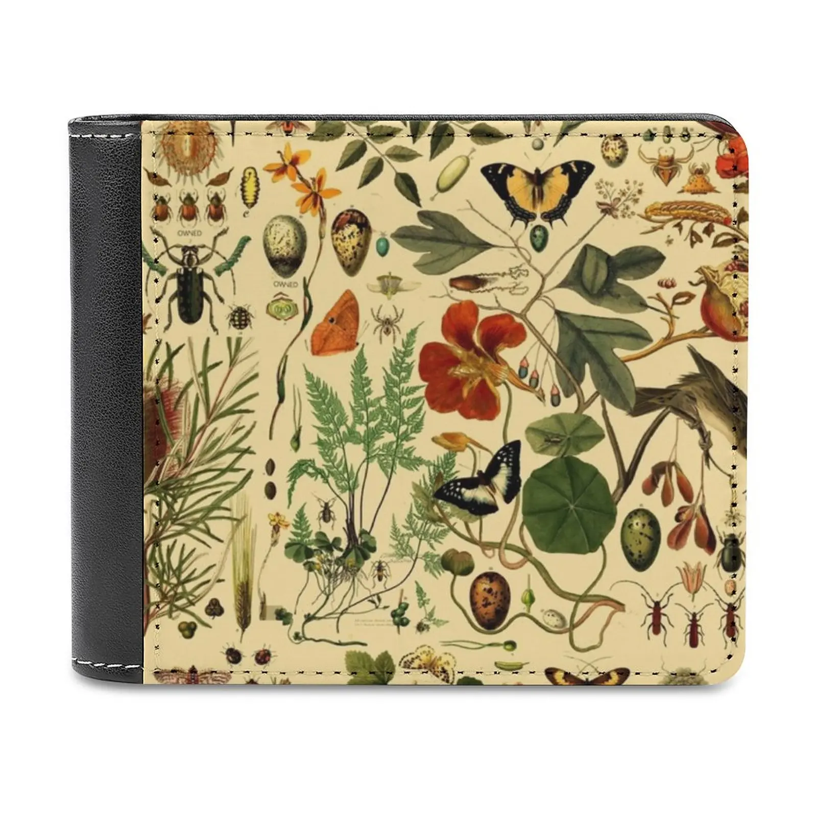 Simba Leather Wallet Men Classic Black Purse Credit Card Holder Fashion Men's Wallet Simba Mufasa Rafiki Cartoon