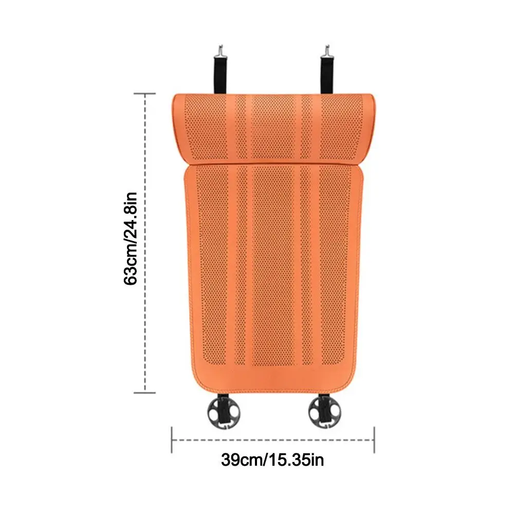 ผ้าคลุมเบาะรถยนต์หนังใหม่ แบบสากล ระบายอากาศได้ดี พร้อมที่พักเท้าแบบขยาย ป้องกันการลื่นไถล อุปกรณ์เสริมในรถยนต์