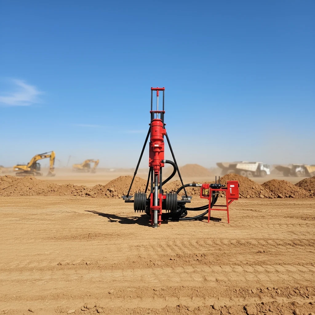 Suitable for narrow tunnels, hillside edges and limited space operations KQD70 rig