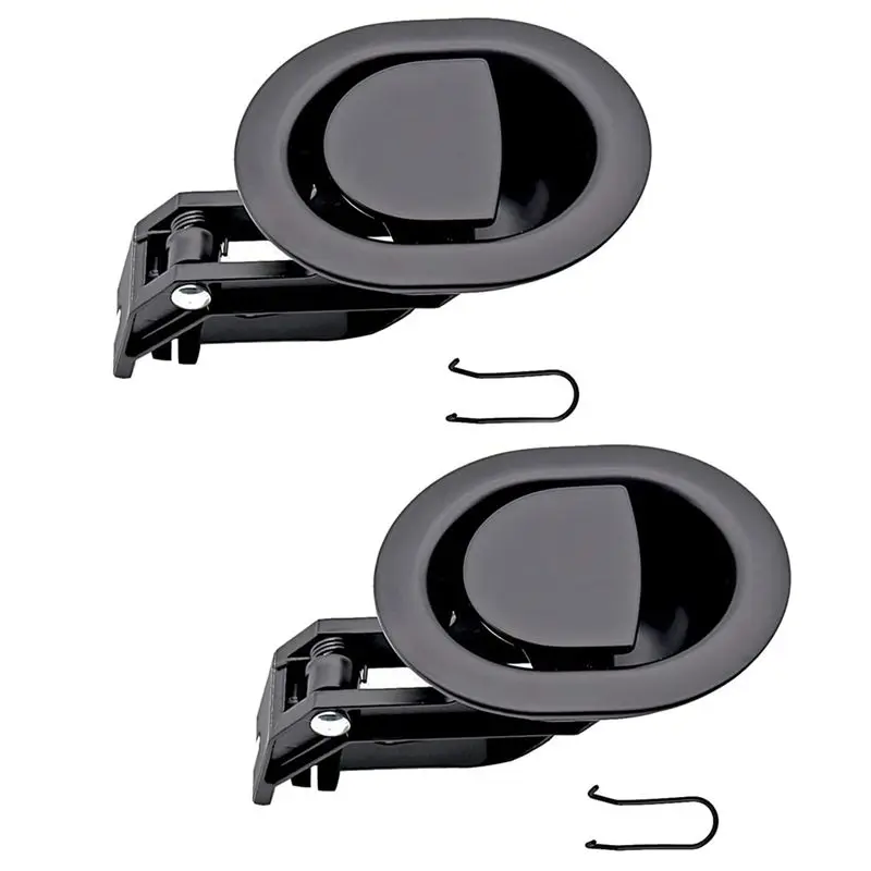 ABLG 2PCS Recliner Release Pull Handles Release Pull Handles Without Cable Fits 3Mm & 6Mm Cables Plastic Sofa Chair Replacement