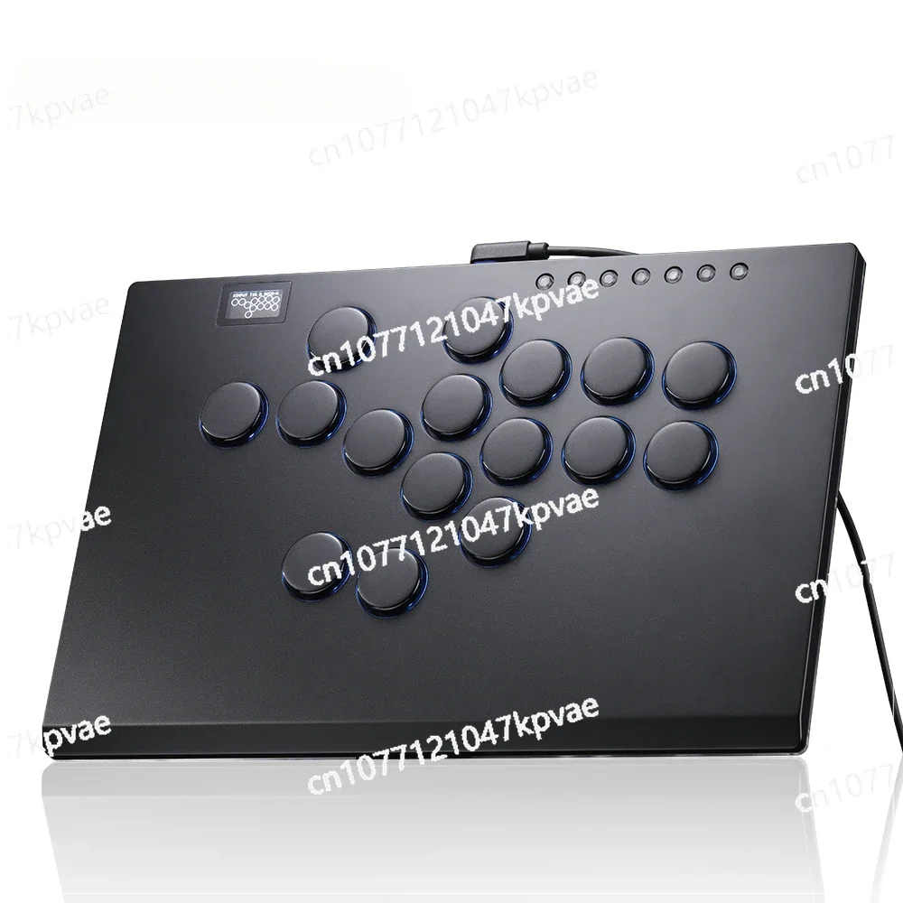 42 Aluminium Alloy Joystick Arcade Hitbox Leverless Controller Controle Arcade for PC/ Ps4 / Ps5/Steam Fightstick Hitbox