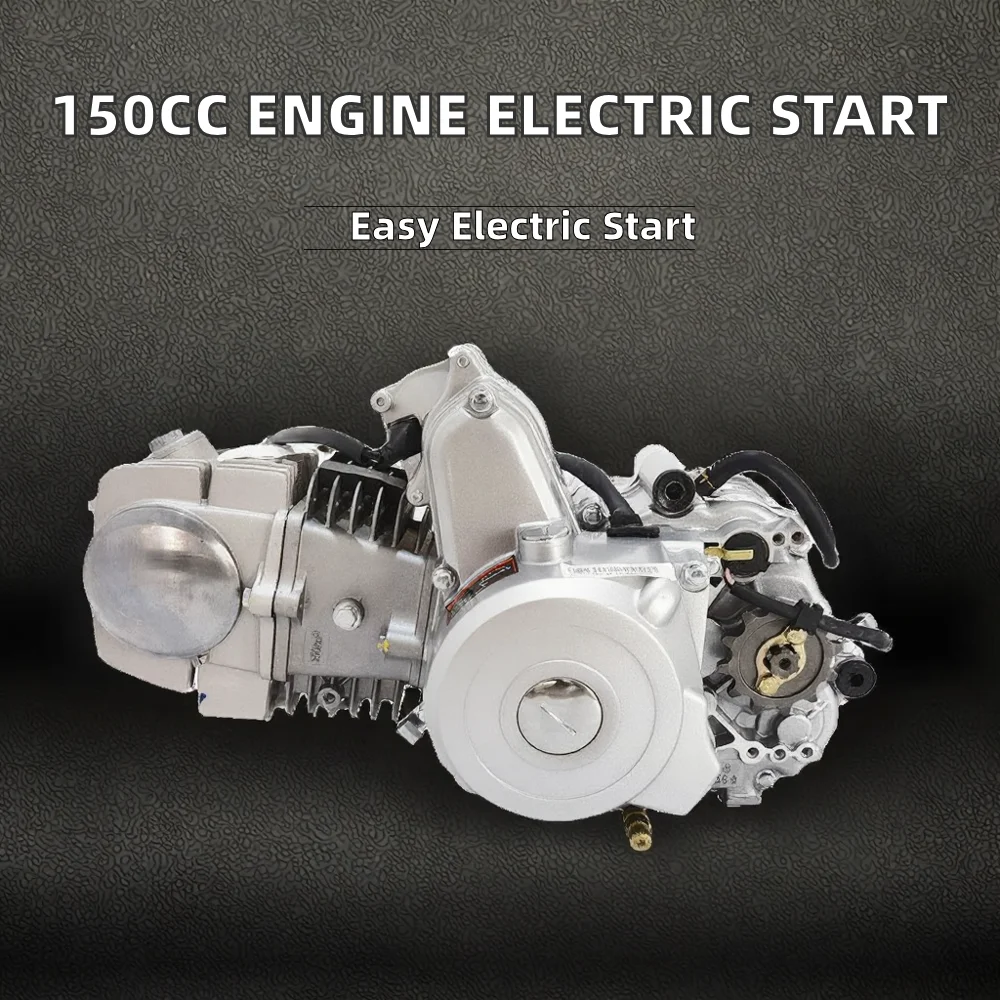 125cc 4 Stroke CDI Engine Semi Auto Clutch 3+1 3 Front+Reverse Gear Electric Start for ATV GO KART BUGGY UTV MOTORCYCLE - view 2