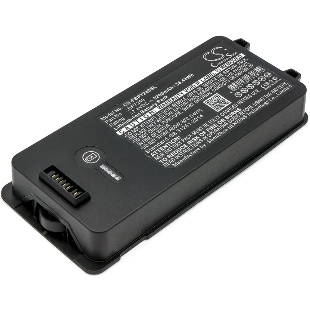

Li-ion Equipment, Survey, Test Battery for Fluke, 7.4V 5200mAh, Compatible Models: 754,753,754 VIP2,754 VIP1