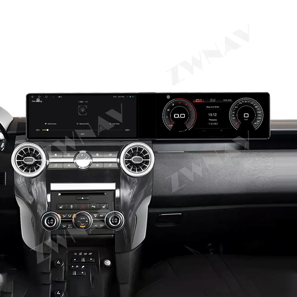 

For Land Rover Discovery 4 2012-2016 Android 13 12.3" Hd Touch Dual-Screen Car Gps Multimedia Player Car Interior Accessories