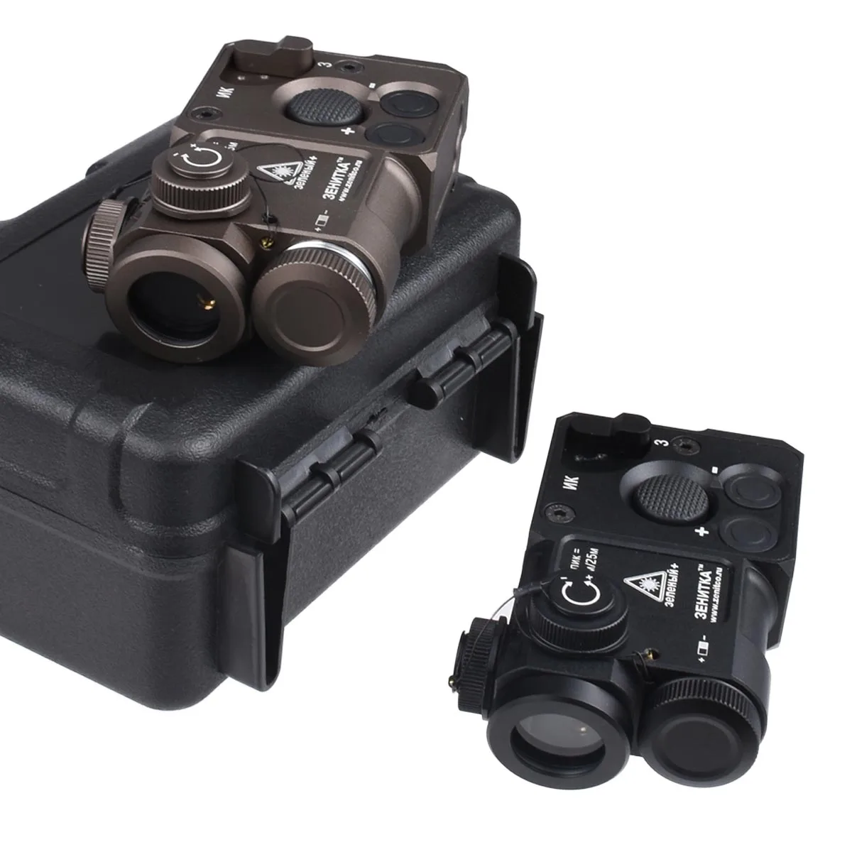 Hunting Airsoft PERST-4 Metal Sight IR Green Laser Aiming Device Tactical Flashlight Dual Output With KV-D2 Control Switch