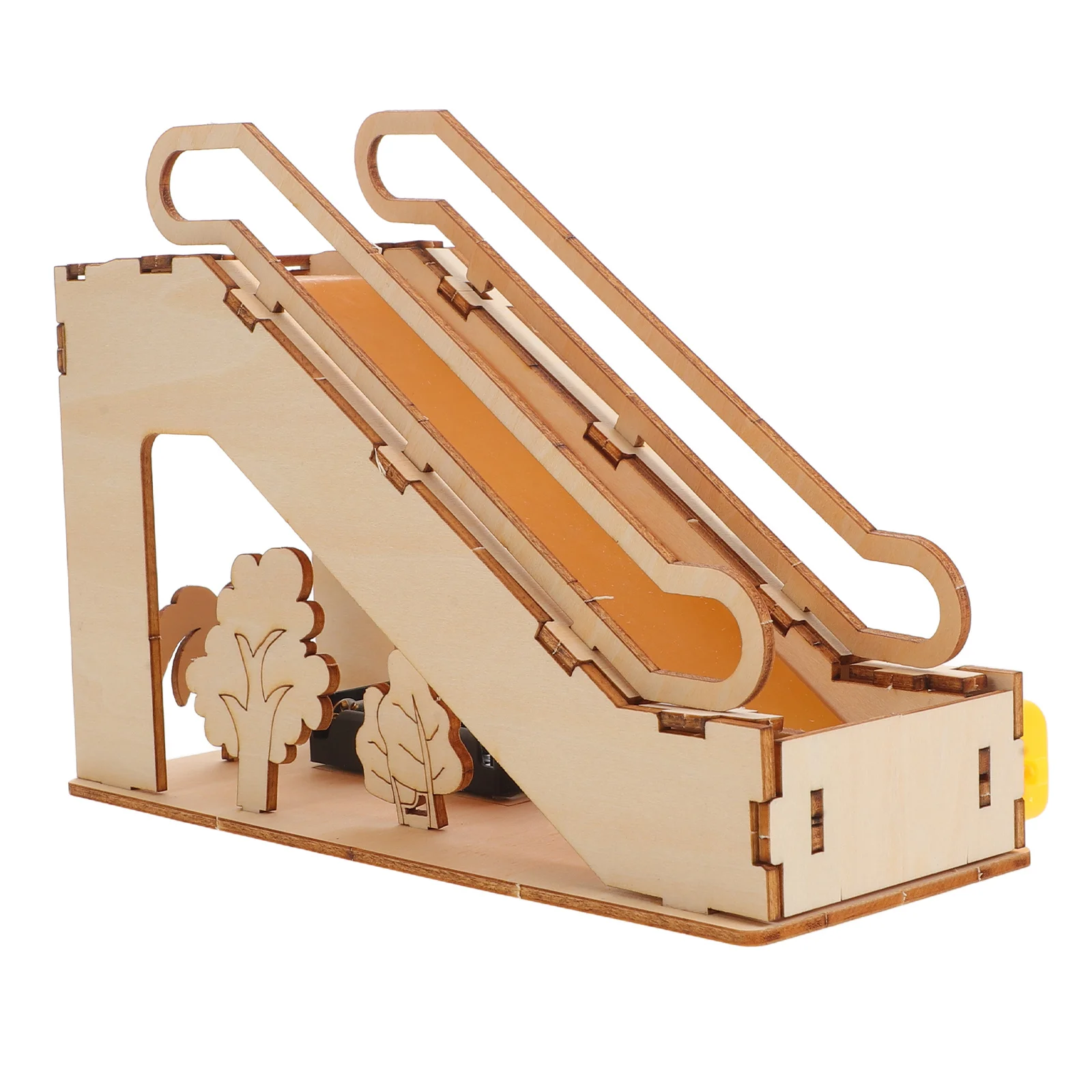 

Miniature Mechanical Elevator Electric Escalator Wood Puzzle Stem Science Experiments Kids Learning Educational Project Kit