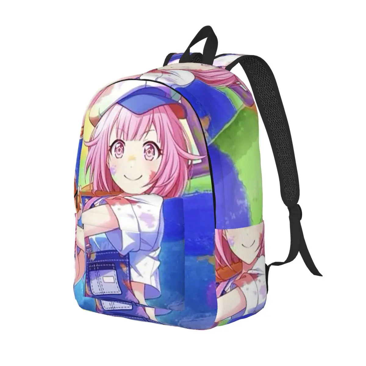 

Emu Otori Wonderhoy Stamp Backpack Daypack Large Capacity Kids BookBag School Bag Shoulder Bags for Men Women