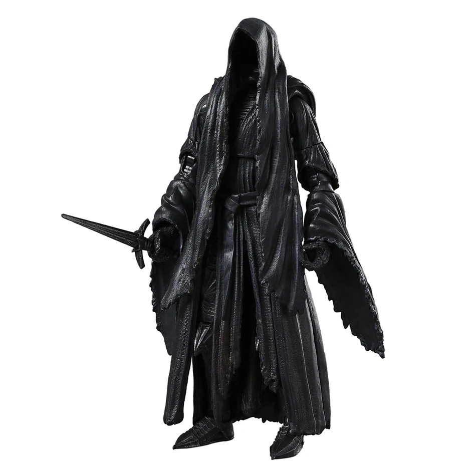 Nazgul Ringwraith Deluxe Action Figure PVC, brinquedo móvel para meninos, modelo de coleção