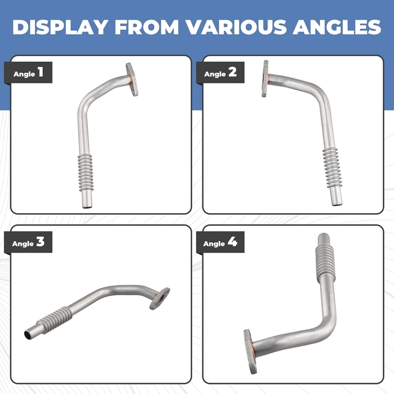 A99F-A 2740900377 2740900377   Turbolader Turbo Ölrücklaufrohr Leitungsschlauch für Mercedes-Benz C-W205 E-W212 W213 2012-2024