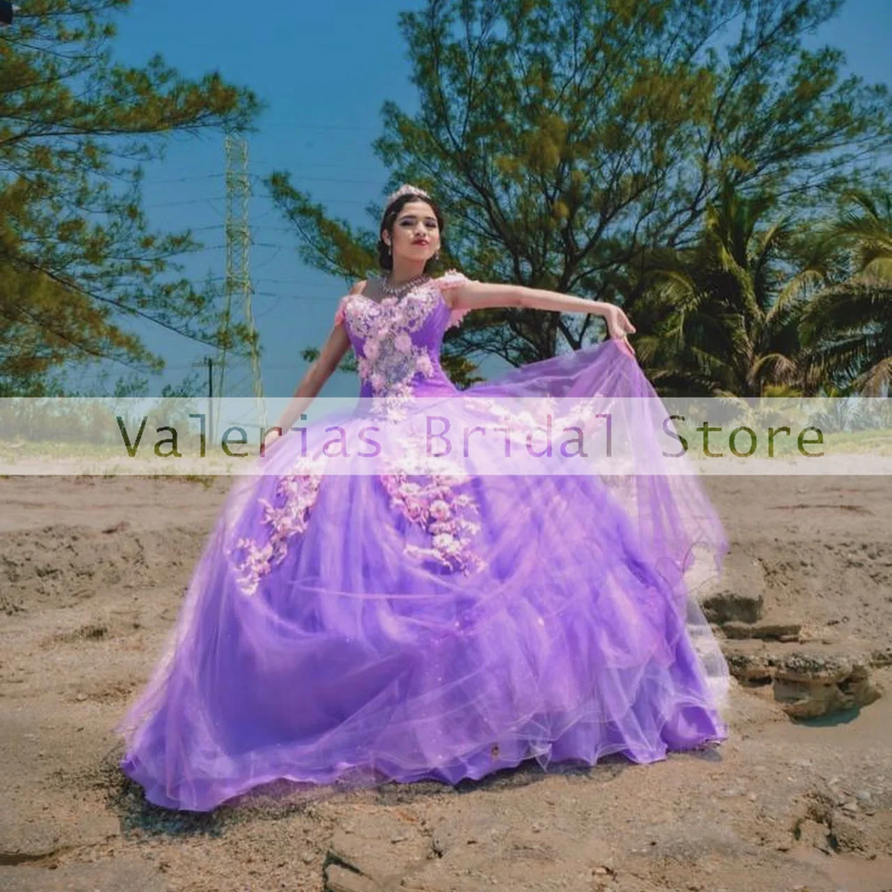 Lavender Quinceanera Dress Off The Shoulder Beading Lace Cinderella Princess Ball Gowns Vestidos De 15 Quinceañera Customized