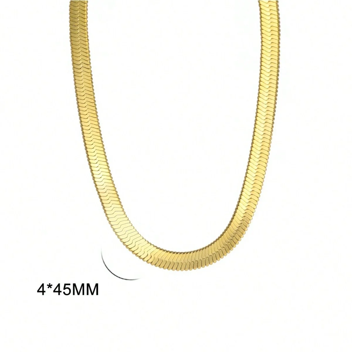 خمر 18K مطلية بالذهب الفولاذ المقاوم للصدأ لؤلؤ المياه العذبة الملاك قلادة قلادة للسيدات الأزياء والمجوهرات حزب هدية #4