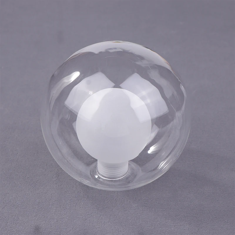 

Transparent Ball In Ball G9 Globe Glass Shade Replacement Clear White D80mm/D100mm/D120mm Fitter Opening Lampshade G9 Cover