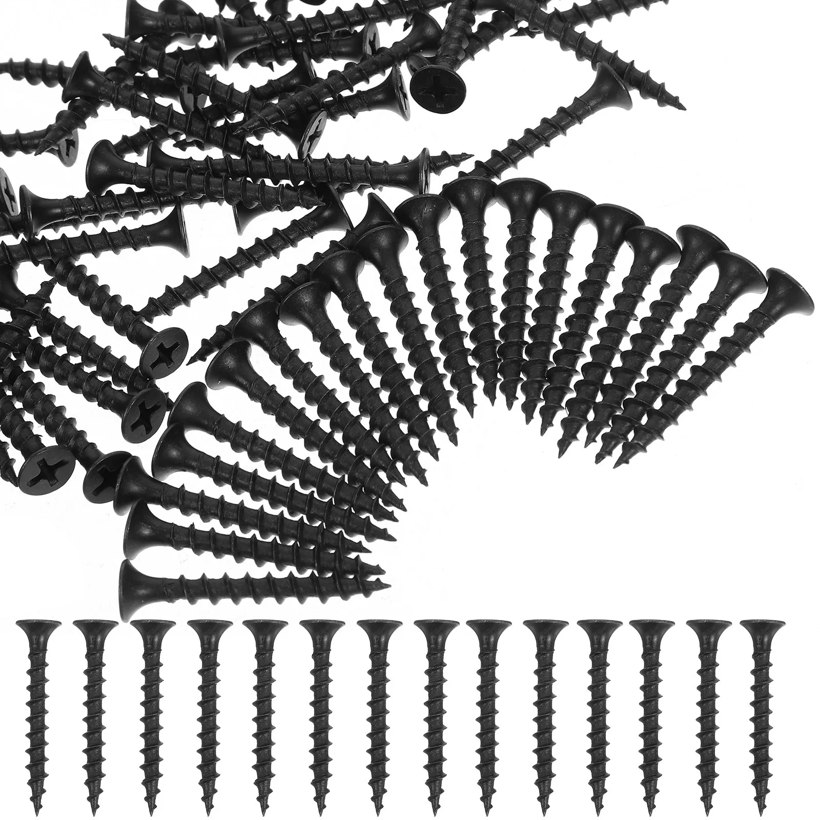 

100 шт. саморезов для гипсокартона, нержавеющие, из углеродистой стали, малые, для дерева, гипсокартона, металла, строительных работ