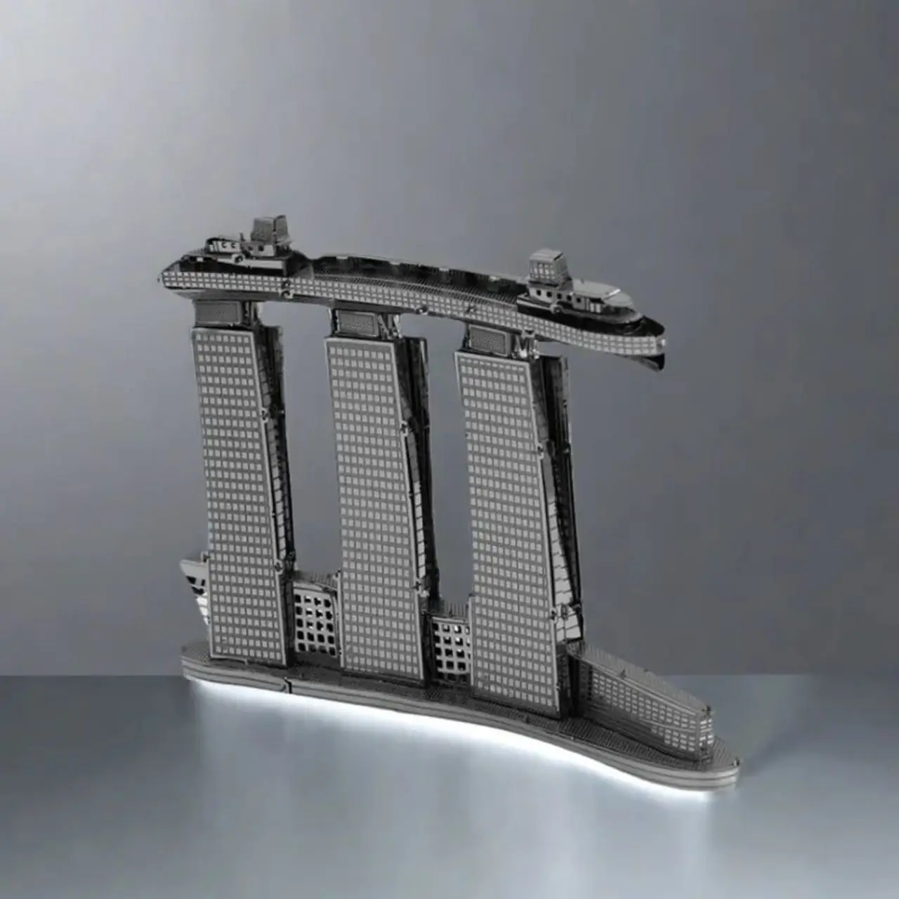 3D Metal Puzzle model kits DIY Laser Cut Puzzles Jigsaw Toy For Children