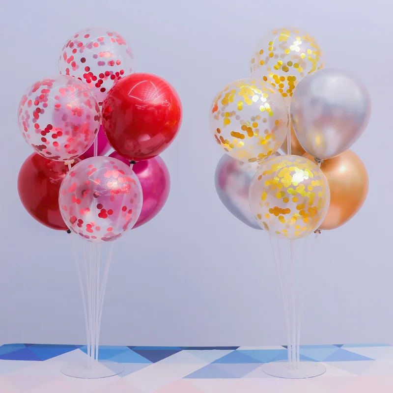1 piece of 70CM balloon bracket, supporting table, floating 7-in-1 balloon bracket, wedding party, venue atmosphere decoration b — zdjęcie 3