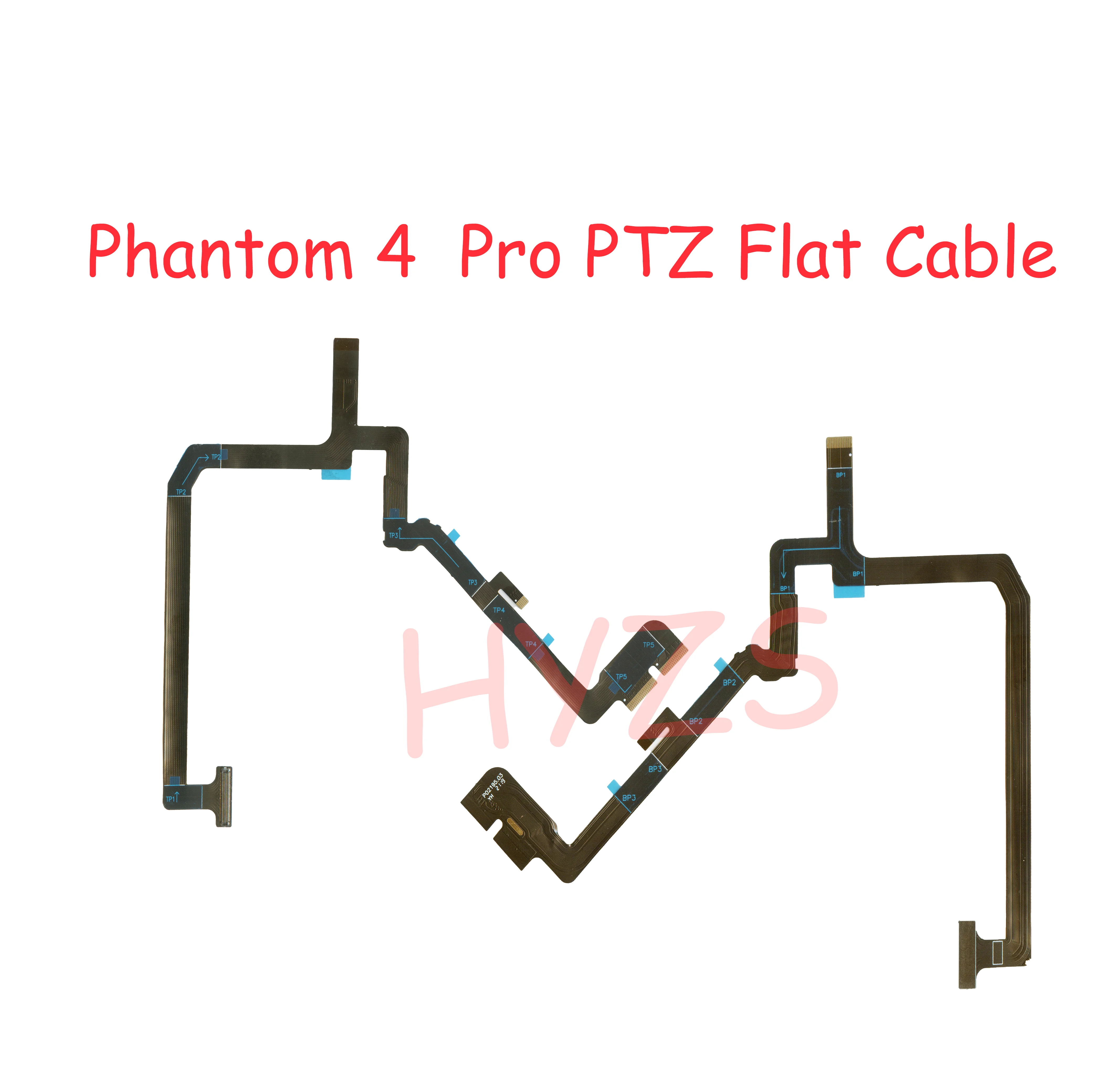 Cable Flexible de cinta plana de cardán para Dron Phantom 4 Pro, piezas de repuesto para cámara cardán, serie Elf P02195.03