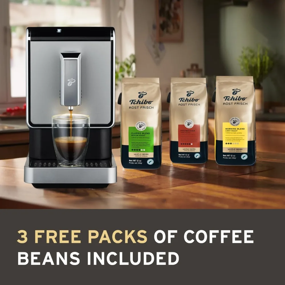 

Automatic Espresso & Coffee Machine Bundle Built-in Grinder, Comes With 3 x 12 oz. Bags of Whole Bean Coffees, Coffee Machine