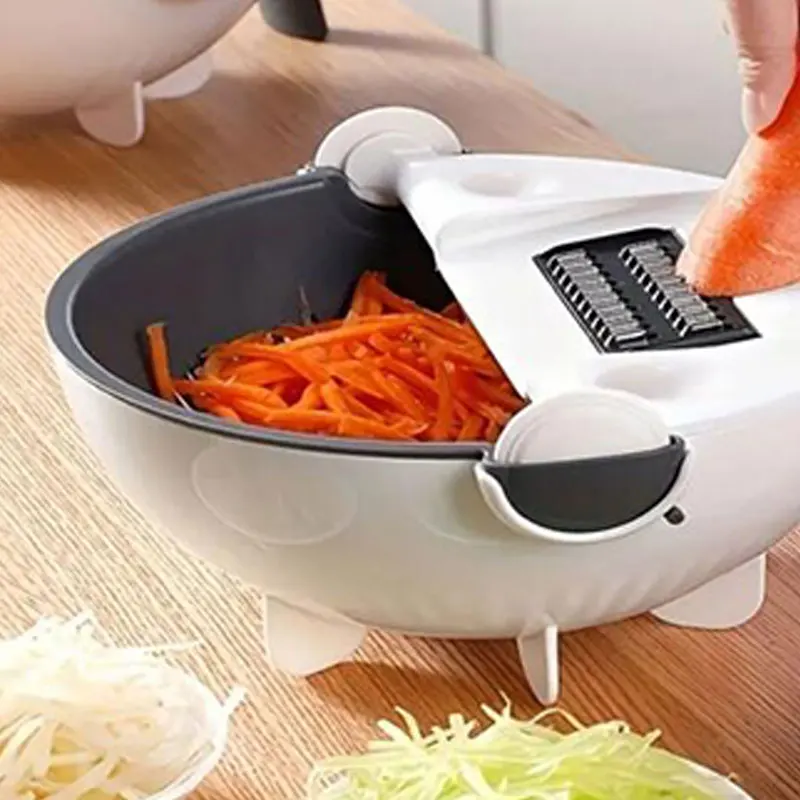 1pc vegetable scrubber potato slicer shredder dishwashing basket household grater practical draining basket vegetable cutter